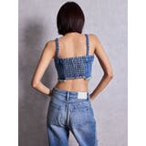 2WAYデニムチェーンロンパース | GYDA | 詳細画像7 