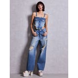 2WAYデニムチェーンロンパース | GYDA | 詳細画像8 