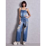 2WAYデニムチェーンロンパース | GYDA | 詳細画像9 