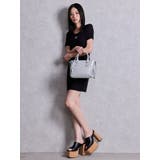 Symmetry GYDAプレートハーフスリーブニットワンピース | GYDA | 詳細画像25 