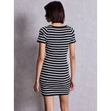 Symmetry GYDAプレートハーフスリーブニットワンピース | GYDA | 詳細画像3 