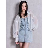 Gemyntar bijou SHEERシャツ | GYDA | 詳細画像9