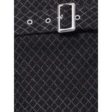Glitter print beltブラウス | GYDA | 詳細画像21 