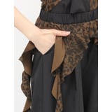 LEOPARDウエストDRAPE EDGEパンツ | GYDA | 詳細画像19