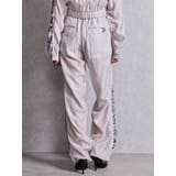 sacred edge cross shinyギャザーパンツ | GYDA | 詳細画像19 