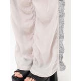 sacred edge cross shinyギャザーパンツ | GYDA | 詳細画像34 