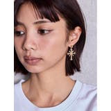 ゴールド | JEYSUS sacred edge crossピアス | GYDA