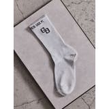 オフホワイト | GG BUNNY FACEラメSOX | GYDA