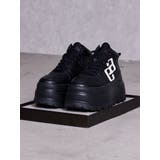 ブラック | GG bold line thick soleスニーカー | GYDA