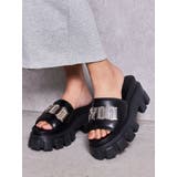 GYDA bijouプレートボリュームソールサンダル | GYDA | 詳細画像4 