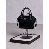 ブラック | GG エナメルクロコmini BAG | GYDA