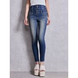 ハイウエストsacred edge crossフロントZIPレースアップスキニー… | GYDA | 詳細画像19 