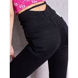 ハイウエストsacred edge crossフロントZIPレースアップスキニー… | GYDA | 詳細画像23 