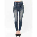 ハイウエストsacred edge crossフロントZIPレースアップスキニー… | GYDA | 詳細画像24 