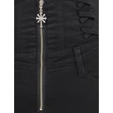 ハイウエストsacred edge crossフロントZIPレースアップスキニー… | GYDA | 詳細画像33 