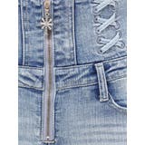 ハイウエストsacred edge crossフロントZIPレースアップスキニー… | GYDA | 詳細画像34 