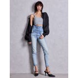 ハイウエストsacred edge crossフロントZIPレースアップスキニー… | GYDA | 詳細画像6 