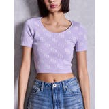 GG jacquardラメニットTOPS | GYDA | 詳細画像1