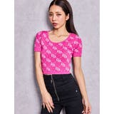 GG jacquardラメニットTOPS | GYDA | 詳細画像18