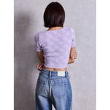 GG jacquardラメニットTOPS | GYDA | 詳細画像9