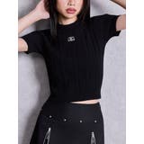 ブラック | Symmetry GYDAケーブルニットTOPS | GYDA