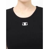symmetry GYDAプレートハーフスリーブニットTOPS | GYDA | 詳細画像26