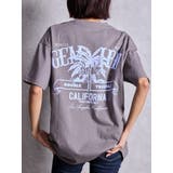 チャコールグレー | TWIN VIBES ONLY BUNNY BIG Tシャツ | GYDA