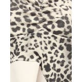 LEOPARD HEM DRAPE EDGEベアTOPS | GYDA | 詳細画像24