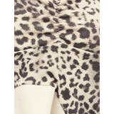 LEOPARD HEM DRAPE EDGEベアTOPS | GYDA | 詳細画像31 