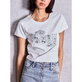 オフホワイト | gy bijou Tシャツ | GYDA