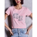 ピンク | gy bijou Tシャツ | GYDA