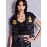 GYDA×GALFY leopard pileパーカー | GYDA | 詳細画像21 