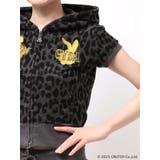 GYDA×GALFY leopard pileパーカー | GYDA | 詳細画像46 
