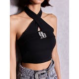 GG bijou beltホルターネックビスチェ | GYDA | 詳細画像13
