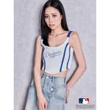 GYDA［MLB］bijou logo line ビスチェ | GYDA | 詳細画像13 