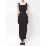 バックオープンジップスリットリブニットロングワンピース | GYDA | 詳細画像26 