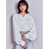 GYDAプレートカシュクールショートブラウス | GYDA | 詳細画像3