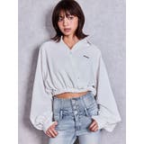 GYDAプレートカシュクールショートブラウス | GYDA | 詳細画像4
