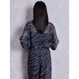 GG ZEBRA SHEERリボンショートブラウス | GYDA | 詳細画像10
