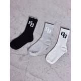 GG BICOLOR RIB SOX | GYDA | 詳細画像2