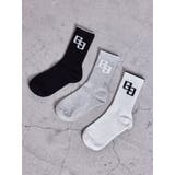 GG BICOLOR RIB SOX | GYDA | 詳細画像1