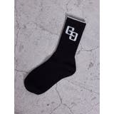 ブラック | GG BICOLOR RIB SOX | GYDA