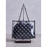 GG glitter print clearトートBAG | GYDA | 詳細画像1 