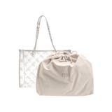 GG glitter print clearトートBAG | GYDA | 詳細画像16 