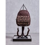 ブラウン | GYDA leopard bijou 5WAYミニリュック | GYDA