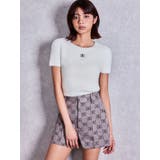 Symmetry GYDAミニシャギーニットトップス | GYDA | 詳細画像3