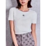 オフホワイト | Symmetry GYDAミニシャギーニットトップス | GYDA