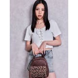 BUNNY 2WAYレースアップショートTシャツ | GYDA | 詳細画像14