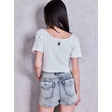 BUNNY 2WAYレースアップショートTシャツ | GYDA | 詳細画像15