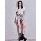 BUNNY 2WAYレースアップショートTシャツ | GYDA | 詳細画像16